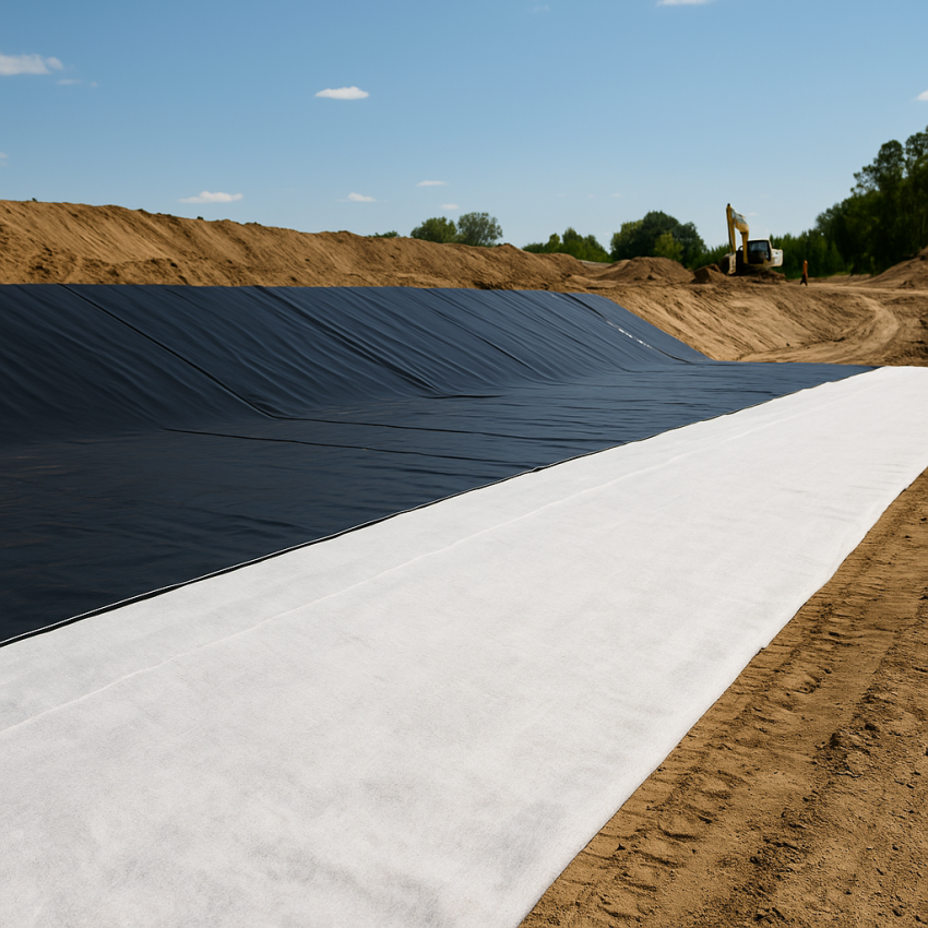 Geomembrane dan Geotextile Solusi Modern untuk Proyek Infrastruktur